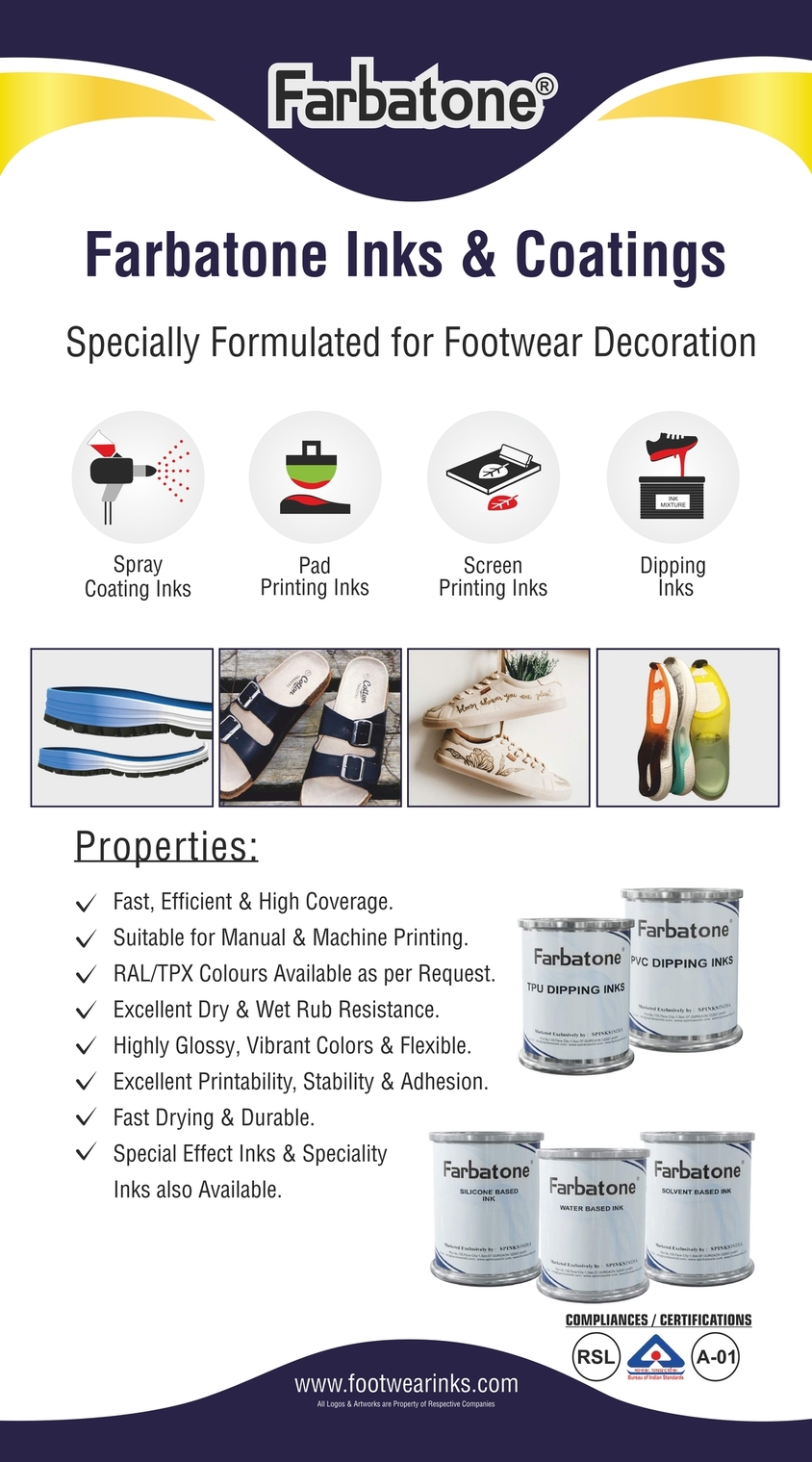 Footwear IIFF Banner 1, Footwear Printing Solutions , Footwear Printing Inks