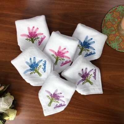 Embroidered Towel Set