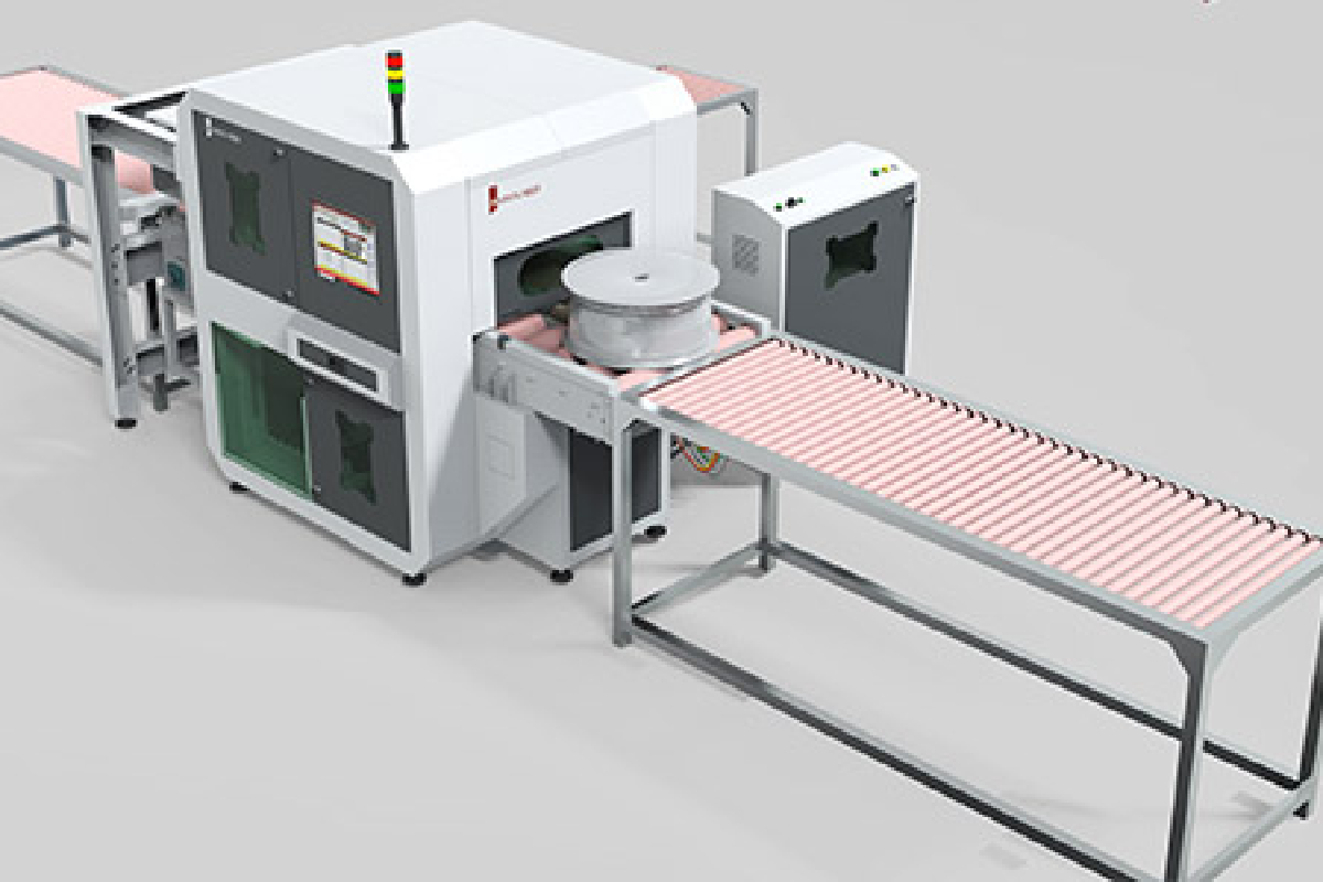 SEMI-AUTOMATIC LASER MARKING & AUTO INSPECTION AND REJECTION OF 